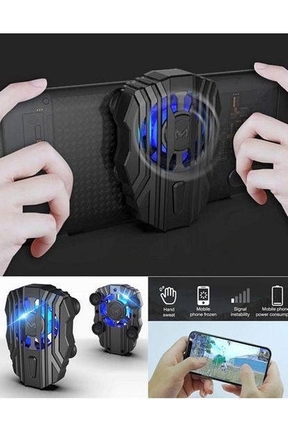 Teknozon Fl09 Pro Telefonu Sogutma Fani Radyator Sogutucu Led Ios Android Pubg Mobile Gaming Trendyol