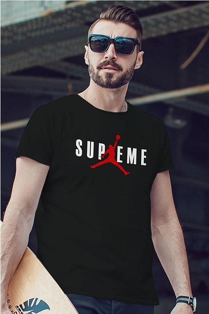 Tonny Mood Air Jordan 21 Siyah Nba Erkek Tshirt Tisort Trendyol