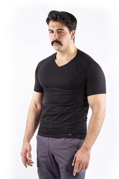 Vav Wear Erkek Siyah Taktik Tisort Trendyol