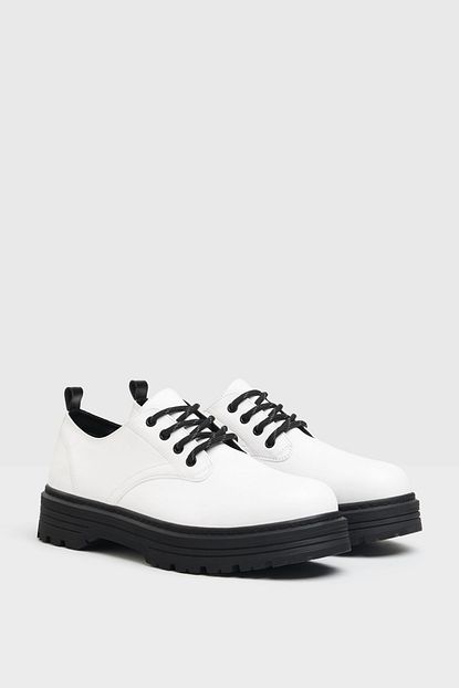 Bershka Erkek Beyaz Beyaz Ayakkabi Trendyol