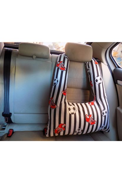Sarac Cushion Design Besiktas Taraftar Guvenli Arac Yastigi Trendyol