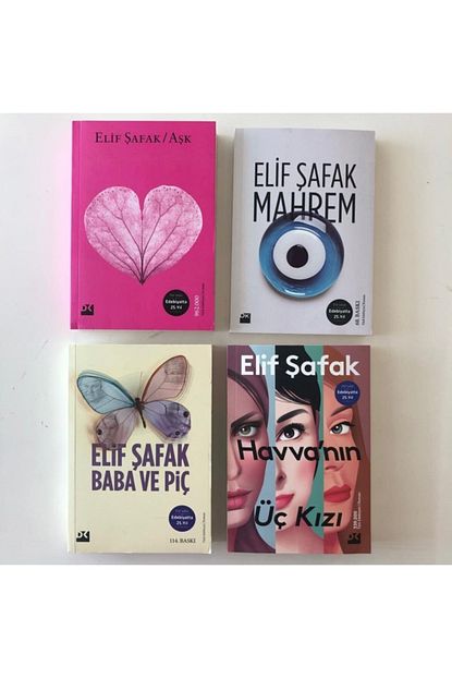 Dogan Kitap Elif Safak 4 Lu Set Orijinal Trendyol