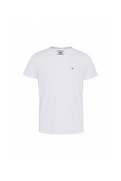 Tommy Hilfiger Erkek Beyaz Tisort Trendyol