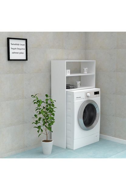 Kenzlife Kenzlux Camasir Makinesi Dolabi Akulina Byz 130 066 20 Banyo Komple Mdf Ozel Kalite Trendyol