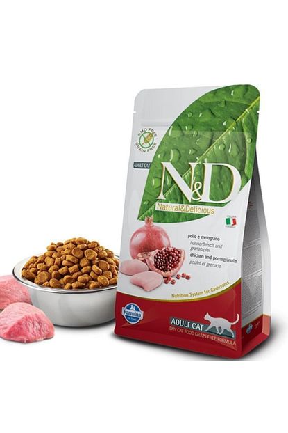 N D Nd Tahilsiz Tavuk Ve Narli Yetiskin Kedi Mamasi 5 Kg Trendyol