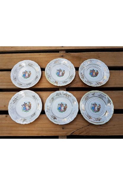 Beguldan Istanbul Porselen Altili Pasta Tabagi Beg 2863 Trendyol