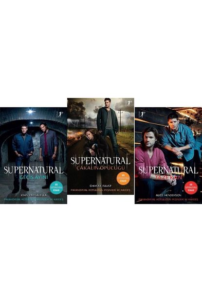 Artemis Yayinlari Supernatural Gecis Ayini Cakalin Opucugu Taze Kan 3 Kitap Set Trendyol