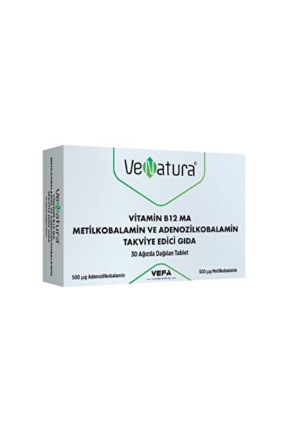 Venatura Vitamin B12 Ma Metilkobalamin Ve Adenozilkobalamin Takviye Edici Gida Trendyol