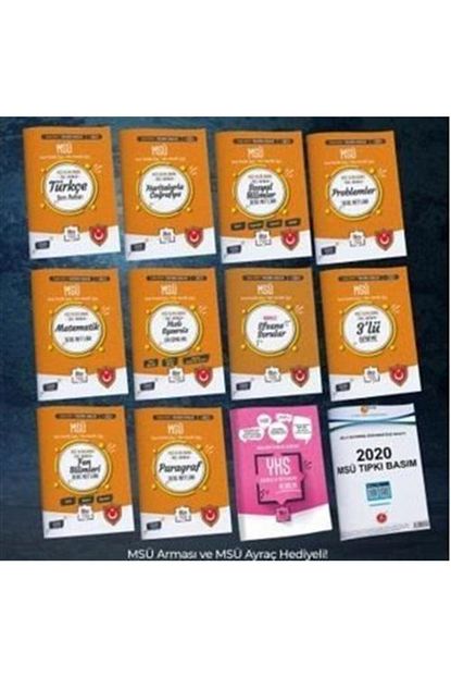 Liyakat Yayinlari Msu Ozel Hazirlik 14 Lu Efsane Altin Set 2021 Trendyol