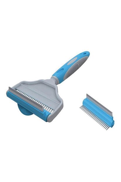 kudi furminator kedi kopek cift fonksiyonlu tarak 100x26 mm fiyati yorumlari trendyol