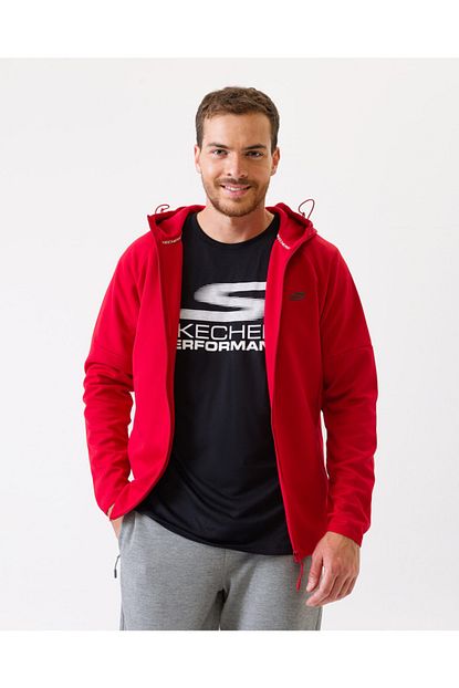 Skechers Erkek Kirmizi Sweatshirt Trendyol