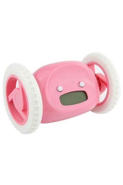 Ard Unisex Pembe Atlayip Kacan Alarmli Saat Trendyol