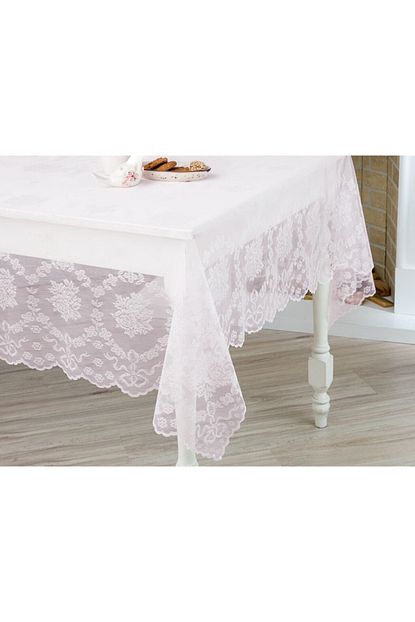 English Home Acik Pembe Rose Branch Orme Masa Ortusu 150x150 Cm Trendyol
