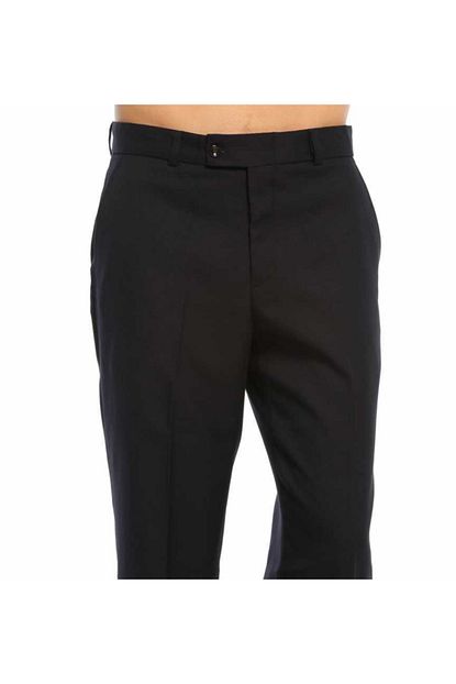 Nzy Tekstil Erkek Lacivert Lise Boy Vigure Kumas Okul Pantolon Trendyol