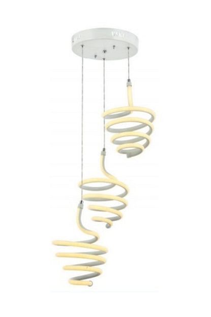 Burenze Modern Uclu Sarkit Power Led Avize Helezon Concept Urun Beyaz Trendyol