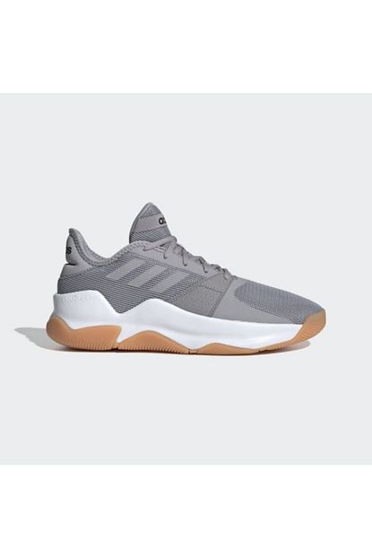 Adidas Erkek Gri Sneaker Ayakkabi Streetflow Trendyol