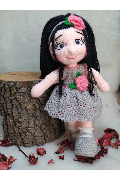 Tas Bebek Amigurumi Amigurumi Zeytin Kiz Trendyol
