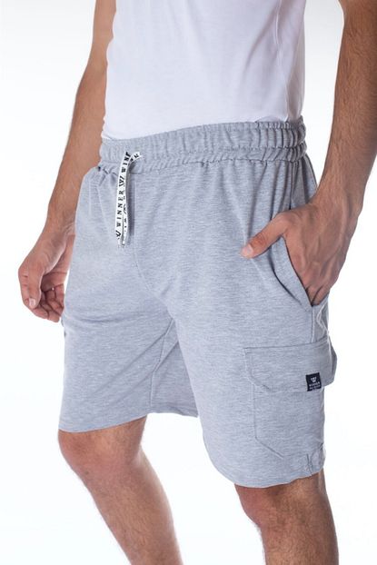 Besttrendy Erkek Gri Gunluk Pamuklu Beli Lastikli Esofman Sort Trendyol