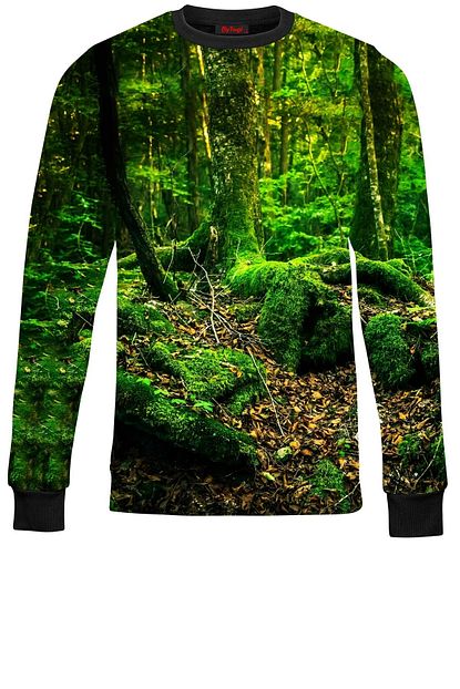 Bytugi Erkek Yesil 3d Baskili Sweatshirt S21 Trendyol