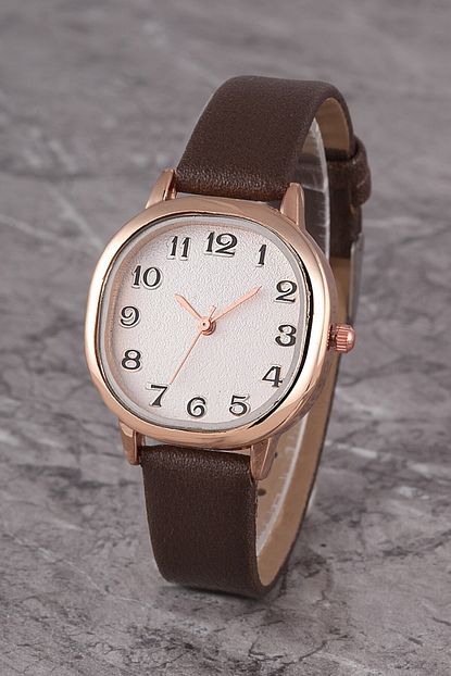 Polo55 Plkk009r03 Kadin Saat Numarali Basic Kadran Deri Kordon Trendyol