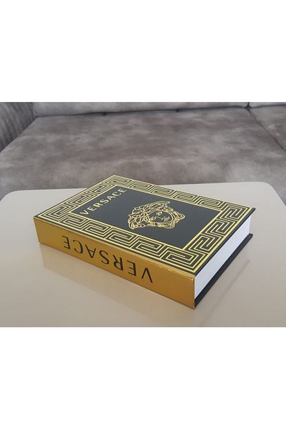 Modafeneri Siyah Gold Kitap Kutu 1 Trendyol