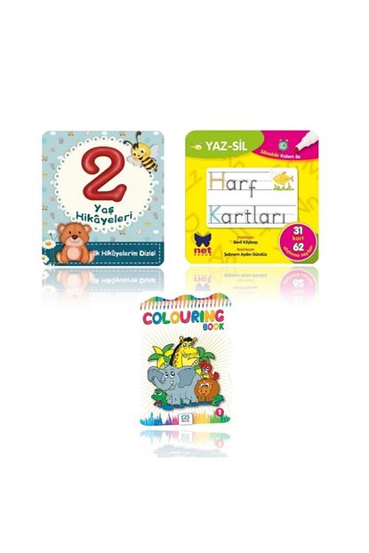 Net Cocuk 2 Yas Kitap Hediye Seti Trendyol