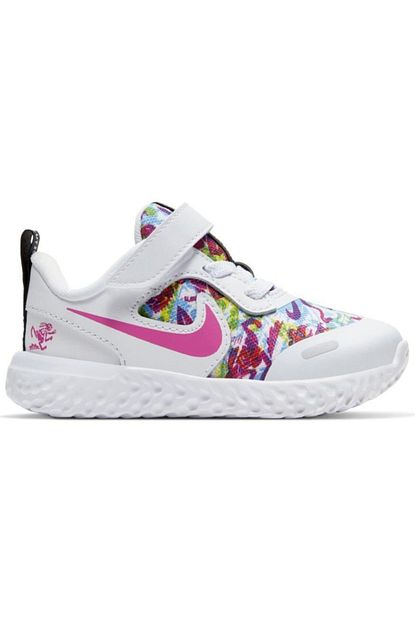 Nike Revolution 5 Fable Kiz Bebek Beyaz Spor Ayakkabi Cw1605 100 Trendyol
