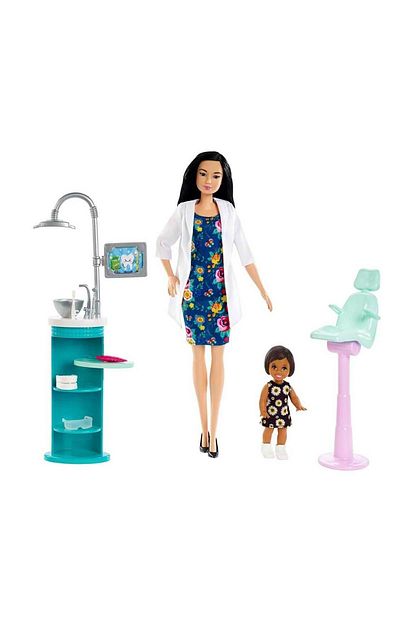Barbie Ben Buyuyunce Meslek Setleri Dis Hekimi Esmer Trendyol