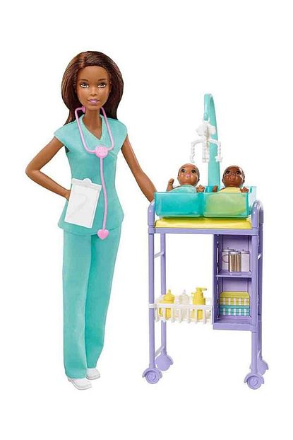 barbie ben buyuyunce meslek setleri bebek bakicisi esmer fiyati yorumlari trendyol