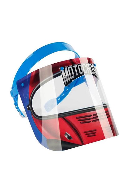 Leva House Figurlu Cocuk Siperlik Mavi Motocross Siperlik Trendyol