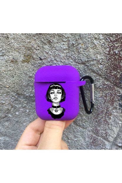 Kostebek Mor Renkli Mathilda Airpod Kilif Trendyol