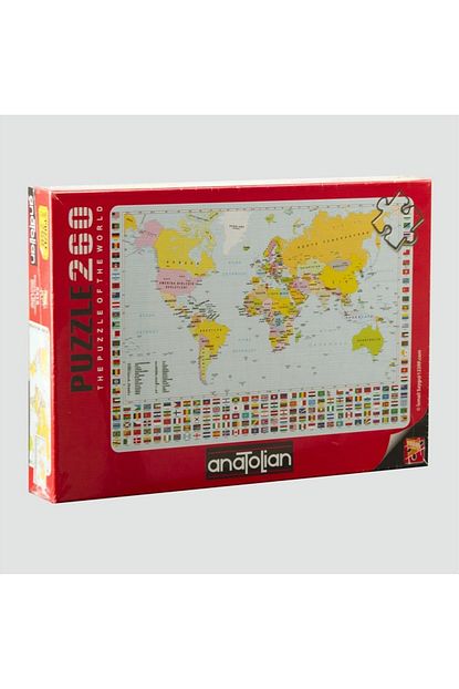 Bijuteri Net Dunya Haritasi 260 Parca Puzzle 3319 Trendyol