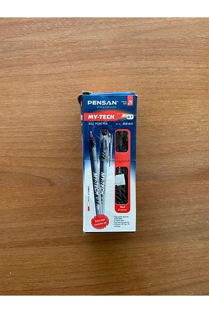 Pensan My Tech Ince Uclu Tukenmez Kalem Kirmizi 25 Li Trendyol