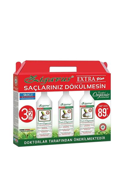 Zigavus Extra Plus Kokusuz Sarimsakli Sampuan 3 Al 2 Ode Trendyol