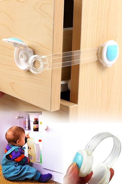Helen S Home 2 Li Bebek Cekmece Dolap Koruma Kilidi Trendyol