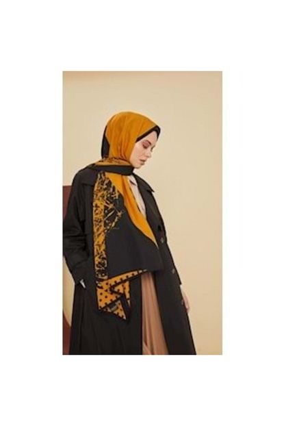 Cardion Kadin Sari Esarp By Yakamoz Etnik Desen Serisi Yeni Urun Trendyol