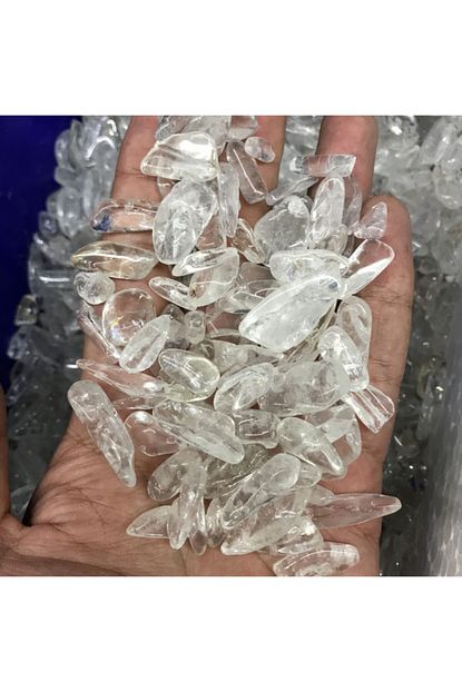 Dunya Dogal Tas Kristal Kuvars Tasi Kucuk Sekilsiz Taslar 50 Gr Li Trendyol