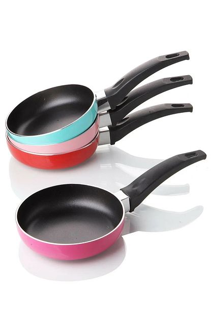 Manor 12 Cm Renkli Teflon Lux Mini Tava Sosluk Trendyol
