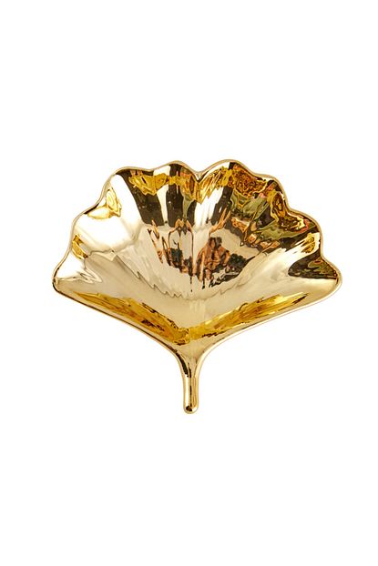 Karaca Ela Ginko Yaprak Gold Trendyol