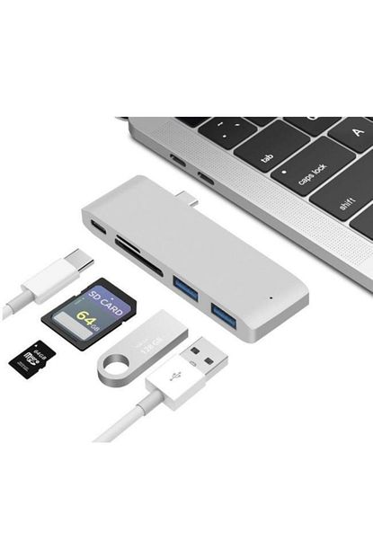 Taled Type-c Usb 3.0 Çoklayıcı Kart Okuyucu Çevirici 5 Port Macbook Fiyatı, Yorumları - Trendyol