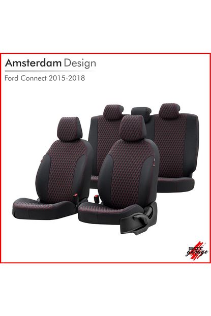 Sntgarage Ford Connect 2015 2018 Ozel Dikim Koltuk Kilifi Trendyol