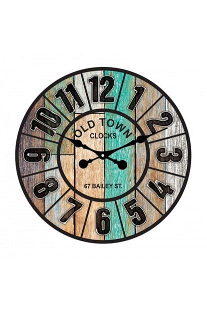 Quartz Buyuk Boy Gercek Demir Ve Gercek Mdf Agir Dekoratif Luks Duvar Saati Yeni Model Trendyol