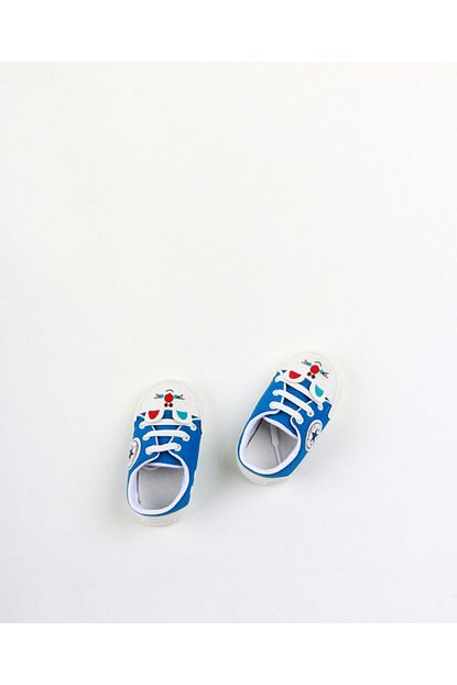 Mg Mini Giyim Erkek Bebek Mavi Patik Converse Trendyol