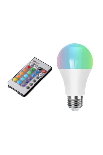 Avion Led Renk Degistiren Rgb Led Ampul Kumandali Trendyol