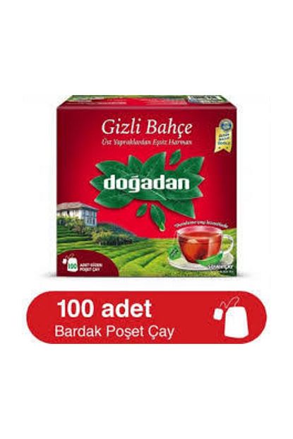 Dogadan Gizli Bahce 100 Lu Bardak Poset Siyah Cay Trendyol