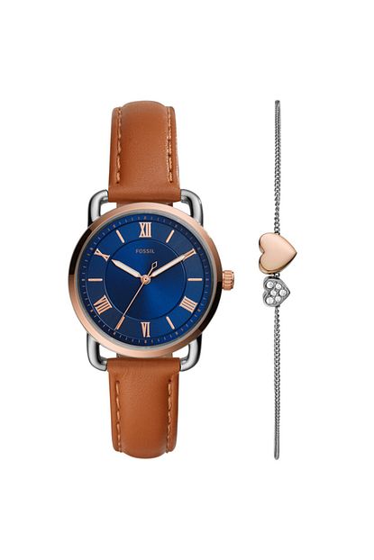 Fossil Fes4913set Bayan Set Kol Saati Ve Bileklik Trendyol