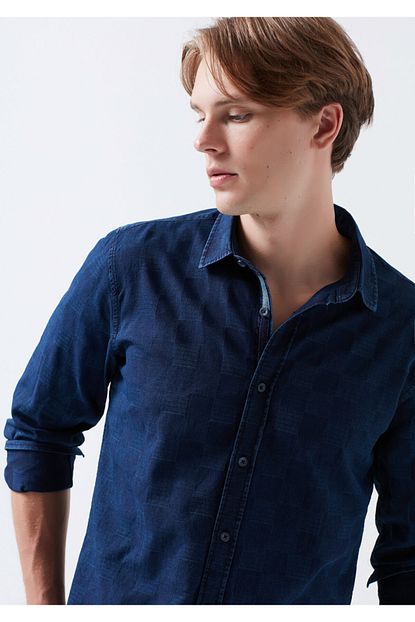 Mavi Erkek Indigo Gomlek Trendyol