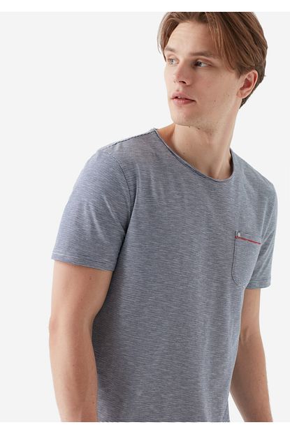 Mavi Erkek Mavi T Shirt Trendyol