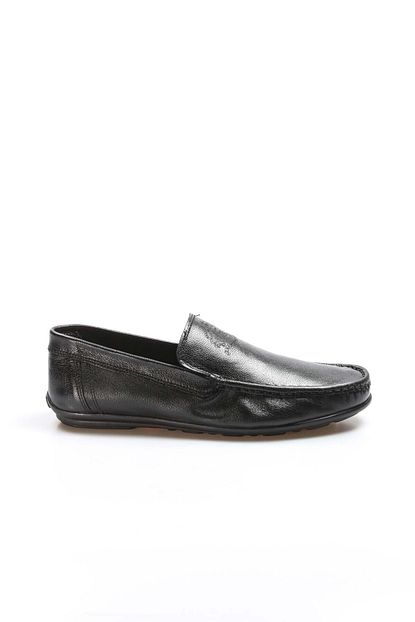 Fast Step Hakiki Deri Siyah Erkek Loafer Ayakkabi 783ma62yeni Trendyol