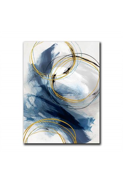 Tabloplus Circle Of Gold Yagli Boya Dokulu Tablo 90cm X 120cm Cercevesiz Trendyol